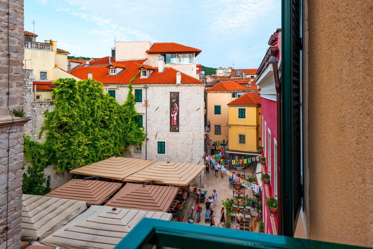 Studio Apartman Max Center Of The Old Town Free Parking Beautiful View Šibenik Dış mekan fotoğraf